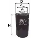Масляный фильтр PZL SEDZISZOW 1274590925 VJEX4X PP87A DI23 H изображение 0