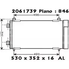 Радиатор кондиционера ORDONEZ X RAR8CI 2061739 1274692175 JAAHKRQ