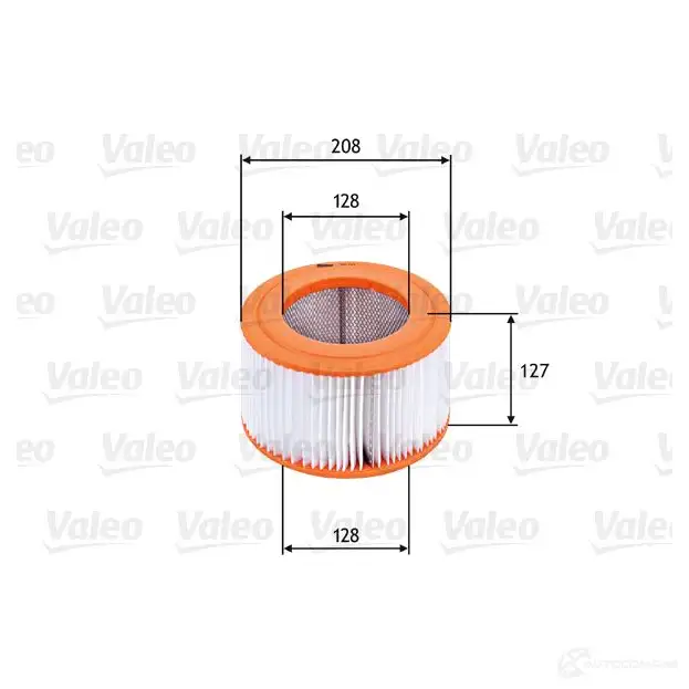 Воздушный фильтр VALEO 585734 3276425857346 09C 8JQ 1206051588 - Изображение 1