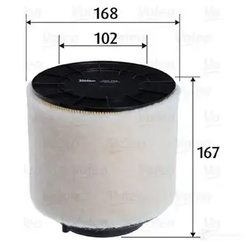 Воздушный фильтр VALEO 60XSCA 1 1437847195 585759 - Изображение 1