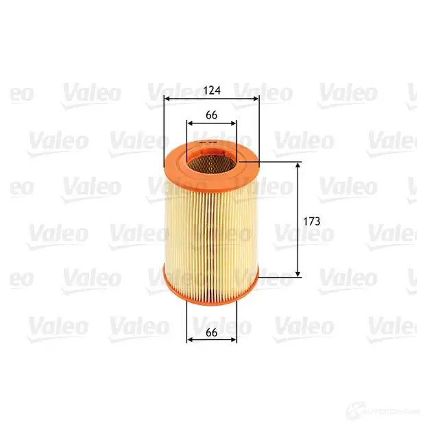 Воздушный фильтр VALEO 1206050982 LKV UZFN 585661 3276425856615 - Изображение 1