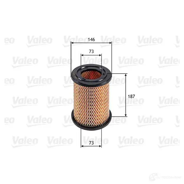 Воздушный фильтр VALEO T36P F 1206051584 585731 3276425857315 - Изображение 1