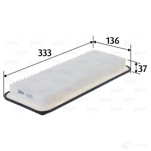 Воздушный фильтр VALEO 1437844968 585465 TVV9 ML4 - Изображение 1
