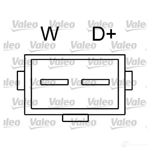 Генератор VALEO 3276424376961 UJ07R0 Q 226698 437696 изображение 2