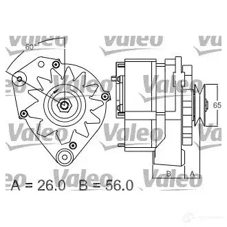 Генератор VALEO 5990208 3276424365767 436576 X28H W изображение 4