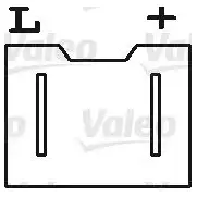 Генератор VALEO 226026 436462 25413 54 A14N171 изображение 3