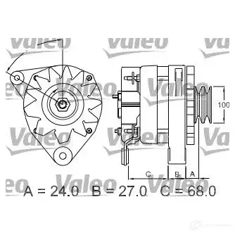 Генератор VALEO A1 3N276 439099 227090 A13N276+