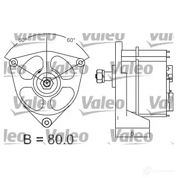 Генератор VALEO 436578 6PPG GIQ 226119 3276424365781 изображение 1