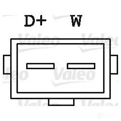 Генератор VALEO 226013 2541816 25414 20 436445 изображение 3