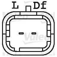 Генератор VALEO SG12B081 439478 SG12B05 2 227255 изображение 0