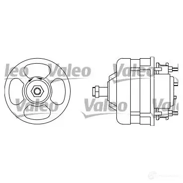 Генератор VALEO 436376 25416 59 1193421104 2541707 изображение 1