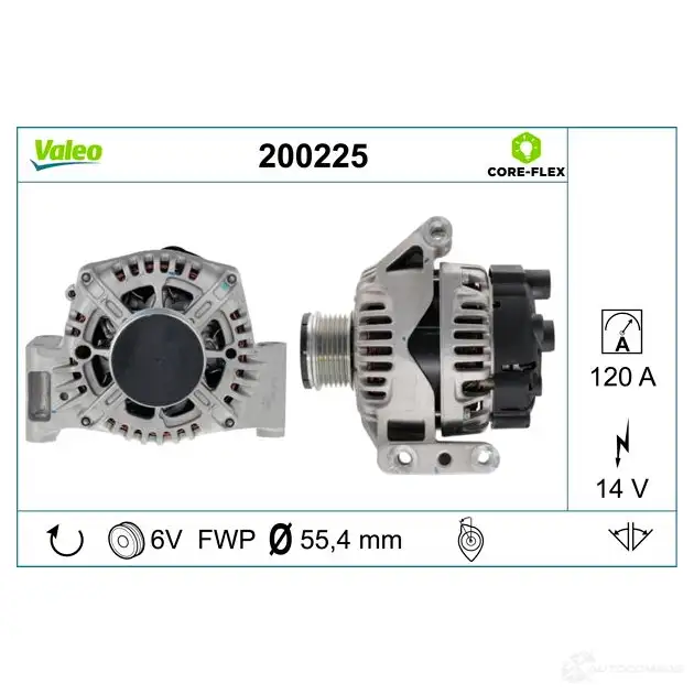 Генератор VALEO B7XH 4 1437852575 200225 - Изображение 1