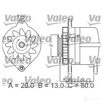 Генератор VALEO Z2J C7NS 3276424365064 436506 226063 изображение 2