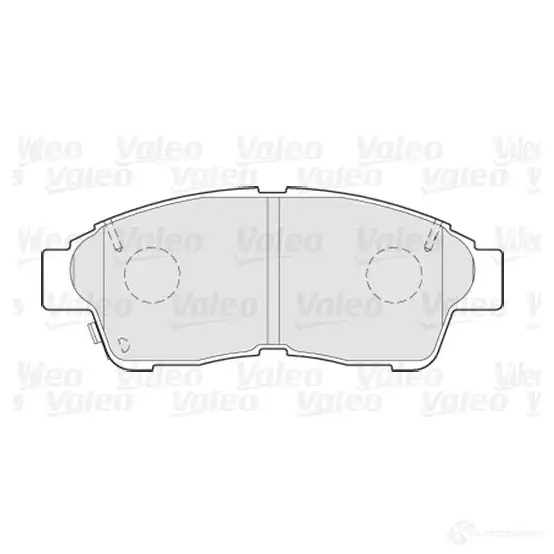 Тормозные колодки дисковые, комплект VALEO 3276423015519 301551 6LFW 2KK 223572 - Изображение 1