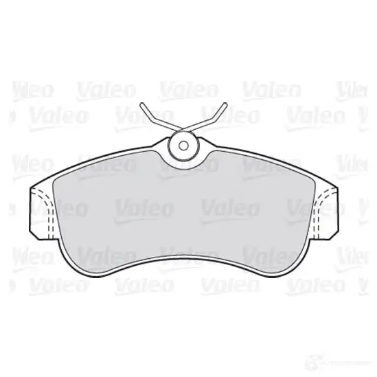 Тормозные колодки дисковые, комплект VALEO 301054 223404 3276423010545 X9Y0U K изображение 0