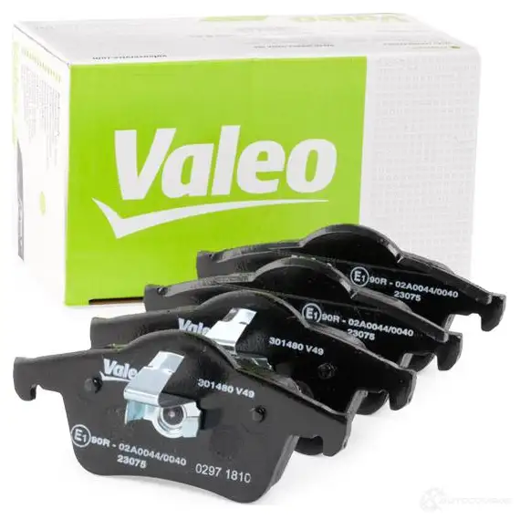 Тормозные колодки дисковые, комплект VALEO 223544 3276423014802 301480 F LEH8C3 изображение 1