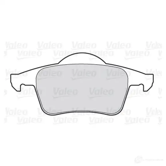 Тормозные колодки дисковые, комплект VALEO 223544 3276423014802 301480 F LEH8C3 изображение 3