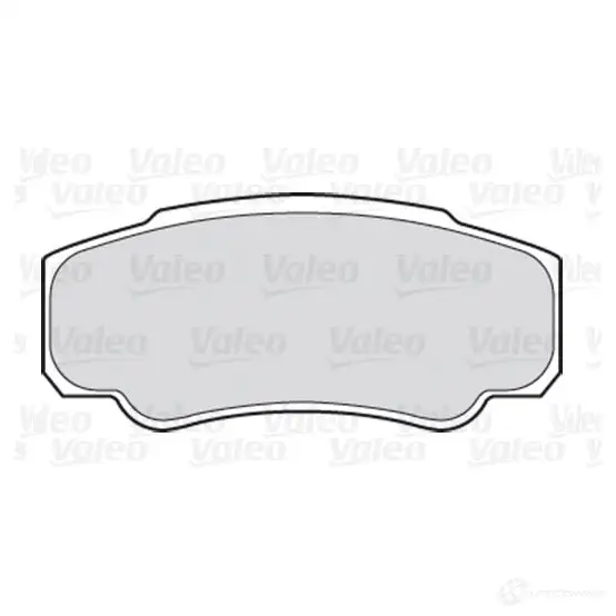 Тормозные колодки дисковые, комплект VALEO 223581 20L MLG 301570 3276423015700 - Изображение 1