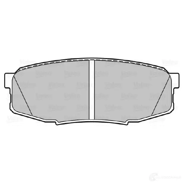 Тормозные колодки дисковые, комплект VALEO 1205895676 301340 3276423013409 T DJZH изображение 0