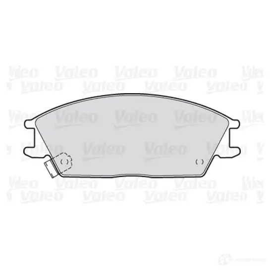 Тормозные колодки дисковые, комплект VALEO 301052 3276423010521 4AS TOJ 223402 - Изображение 1