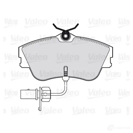 Тормозные колодки дисковые, комплект VALEO 3276423016226 223593 0B WSEK 301622 - Изображение 1