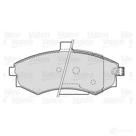 Тормозные колодки дисковые, комплект VALEO 223663 3276423017810 WA I0Z 301781 - Изображение 1