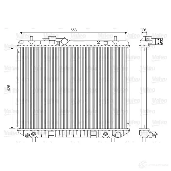 Тормозные колодки, комплект VALEO 3FD P2U 229931 3276425404144 540414