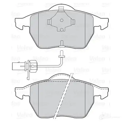 Тормозные колодки дисковые, комплект VALEO 1205902178 302030 S OJ0N 3276423020308 изображение 0