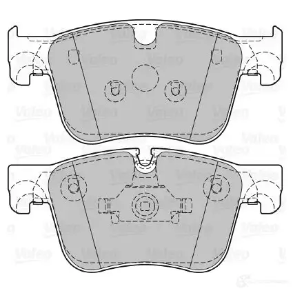 Тормозные колодки, комплект VALEO 3276426013970 601397 0WJ 54H 1206092388 изображение 0