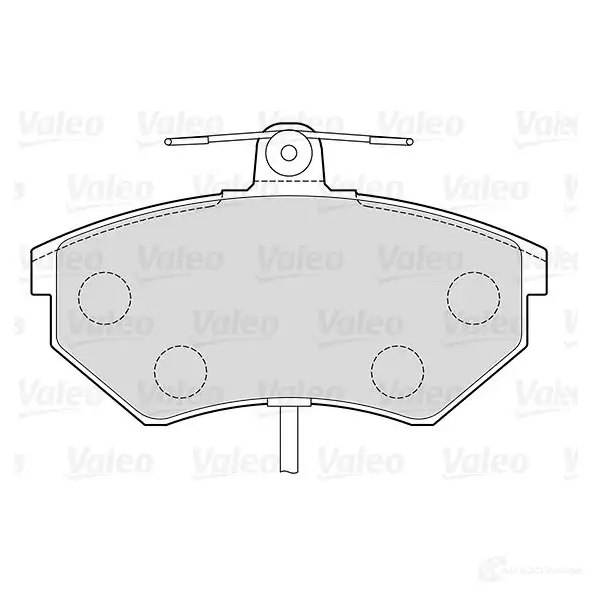 Тормозные колодки дисковые, комплект VALEO 3 9A5T5 3276423014840 223547 301484 изображение 5