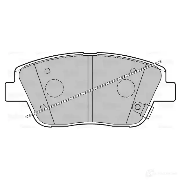 Тормозные колодки дисковые, комплект VALEO 601374 SDL 9RKP 1206092102 3276426013741 изображение 0