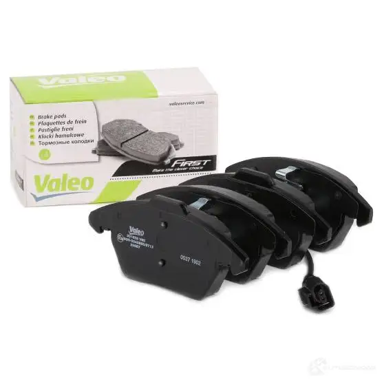 Тормозные колодки дисковые, комплект VALEO 3276423016356 N6 CD0M1 223599 301635 изображение 1