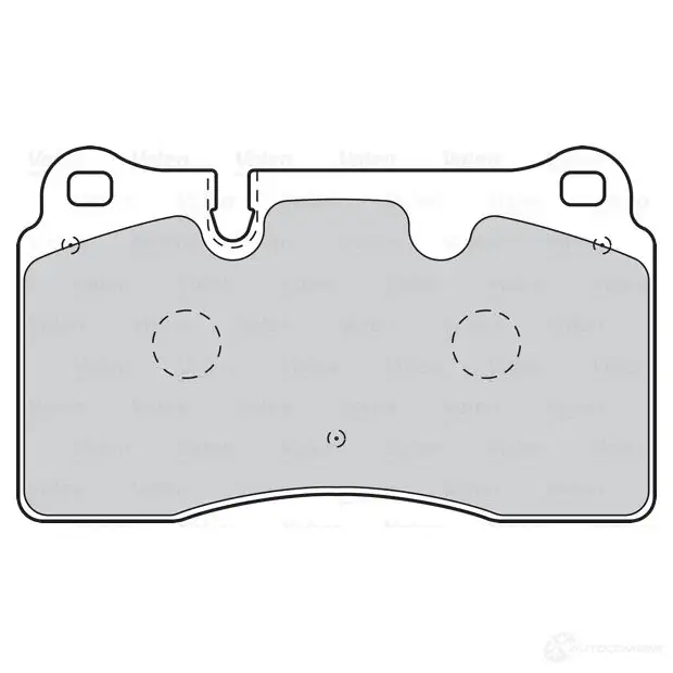 Тормозные колодки дисковые, комплект VALEO 3276423020971 1205903140 I Y5R27 302097 - Изображение 1