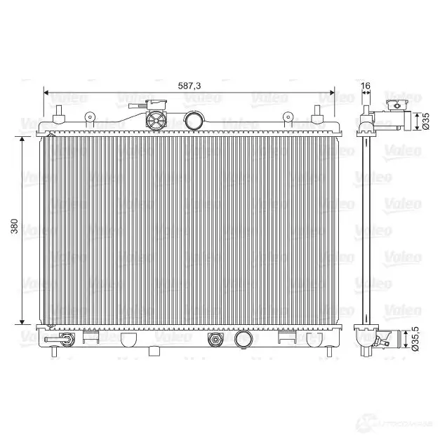 Тормозные колодки, комплект VALEO 540307 4K O0V 229911 3276425403079