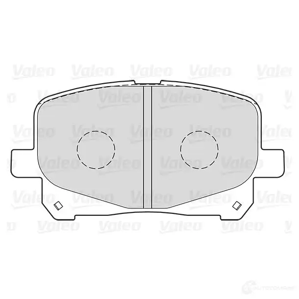 Тормозные колодки дисковые, комплект VALEO 223381 3276423010255 301025 OMNF8Z M - Изображение 1