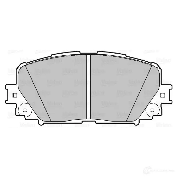 Тормозные колодки дисковые, комплект VALEO 601052 0A PMB 233540 3276426010528 изображение 0