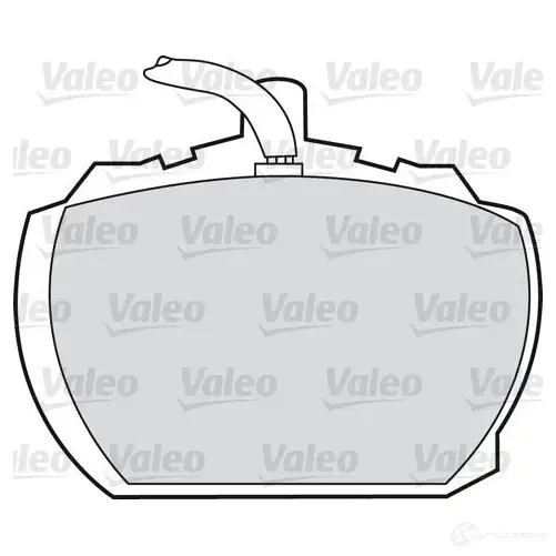 Тормозные колодки дисковые, комплект VALEO 232868 2089 4 201XHN 598391