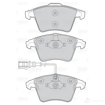 Тормозные колодки дисковые, комплект VALEO 3276423020421 2V 9098 302042 1205902304 изображение 0