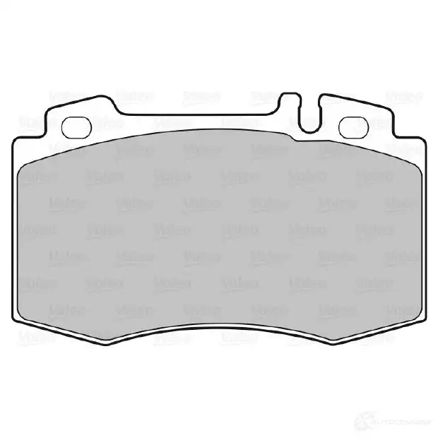 Тормозные колодки дисковые, комплект VALEO 232918 4HFNTQ 598445 23 271 изображение 0