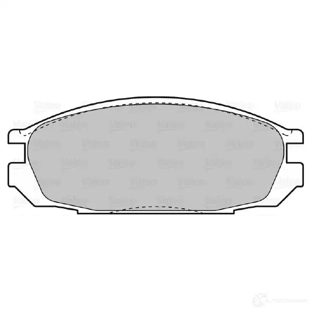 Тормозные колодки дисковые, комплект VALEO 3276425988514 U D1HM0 233271 598851 - Изображение 1