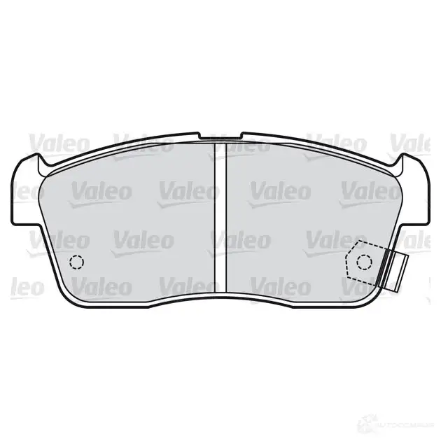 Тормозные колодки дисковые, комплект VALEO ZYND 4 598832 3276425988323 233253 изображение 0