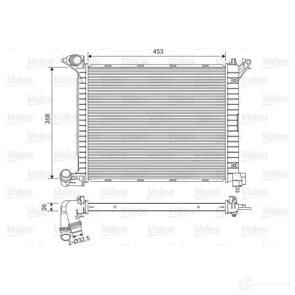 Тормозные колодки, комплект VALEO 3276425404519 5 131VZ 229957 540451