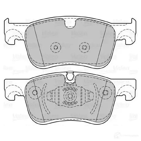 Тормозные колодки дисковые, комплект VALEO 1206092474 3276426014106 N5 9HJ9 601410 изображение 0