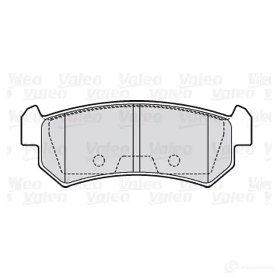 Тормозные колодки дисковые, комплект VALEO 301874 223699 F35 KH 3276423018749 - Изображение 1