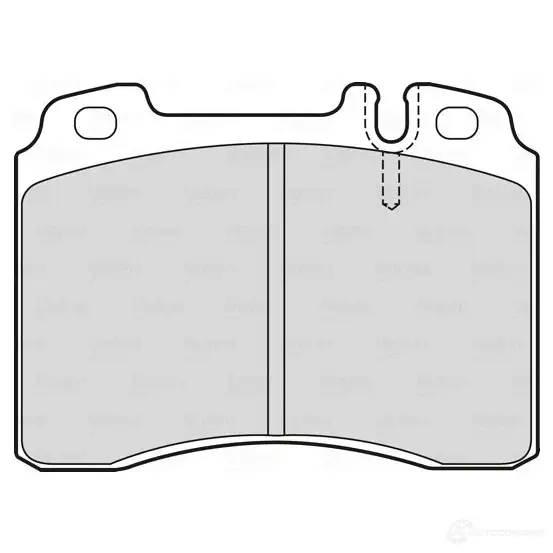 Тормозные колодки дисковые, комплект VALEO 1437877030 GIR3 I 601748 изображение 0