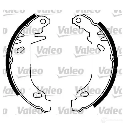 Тормозные колодки VALEO 553752 230489 A4T EXOL 3276425537521 - Изображение 1