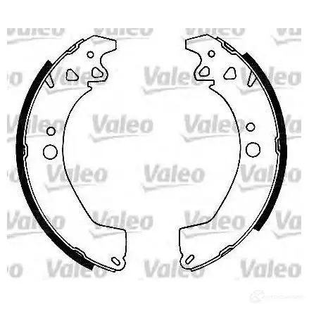 Тормозные колодки VALEO 230359 553269 EYBK L 3276425532694