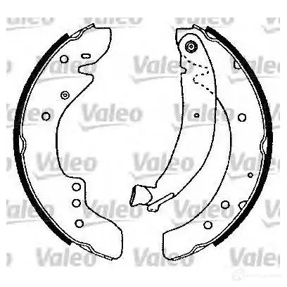 Тормозные колодки VALEO 553773 0VZS H6T 3276425537736 230507 изображение 0