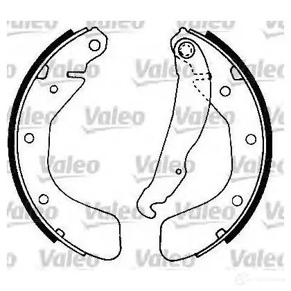 Тормозные колодки VALEO YNZ ZZV 3276425537217 553721 230463 изображение 0