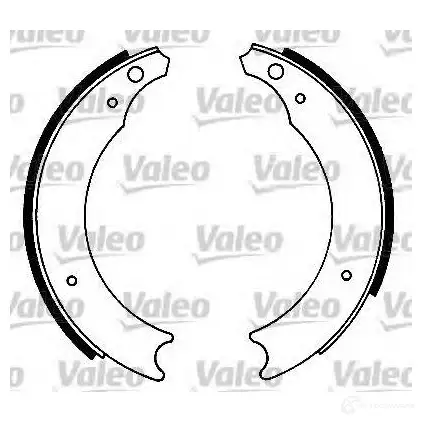 Тормозные колодки VALEO 230227 3276425530133 553013 Z 7LAQ
